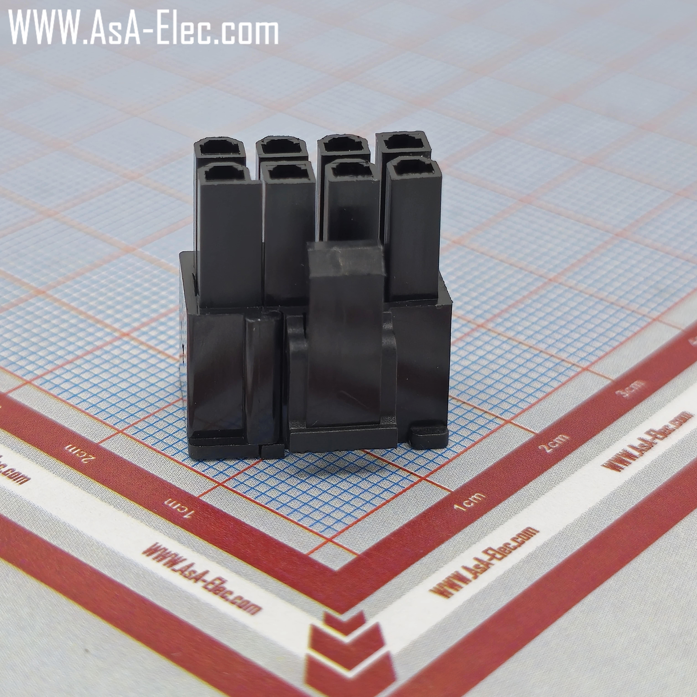سوکت ATX 4.2 mm مادگی مولکسی 2+6 پین (8 پین)